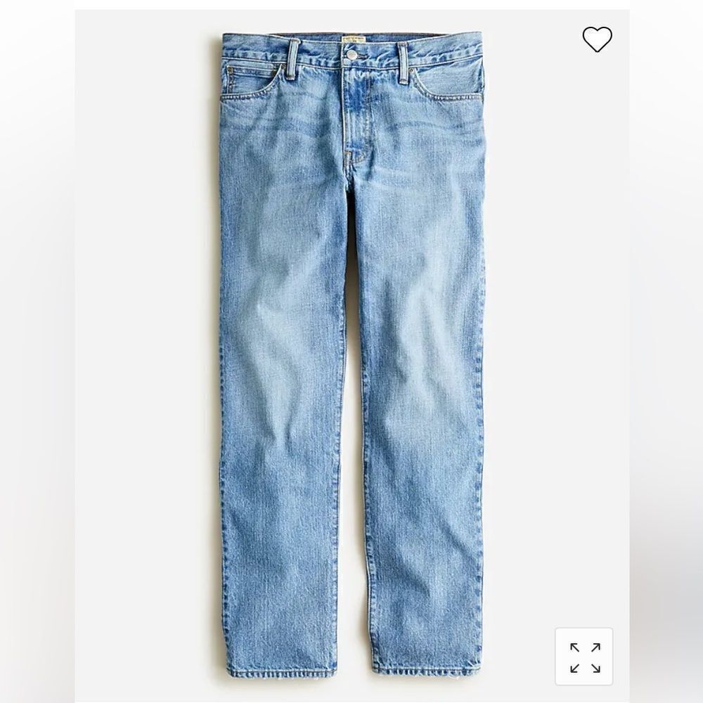 J. Crew Classic Straight-fit jean in five-year wash